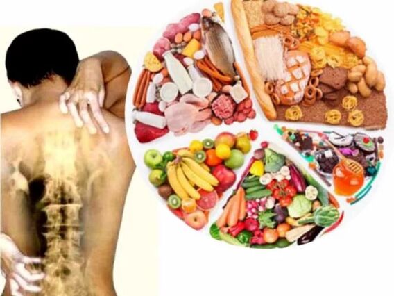 Dieta pro osteochondrózu